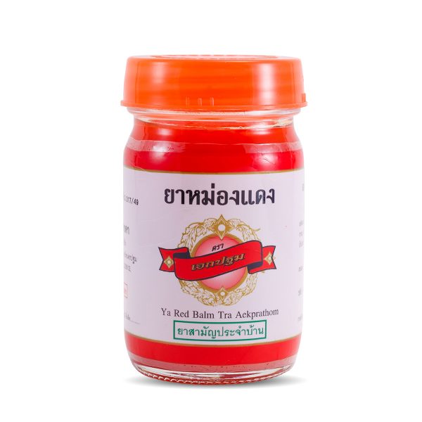 ยาหม่องแดงเอกปฐม 100 กรัม